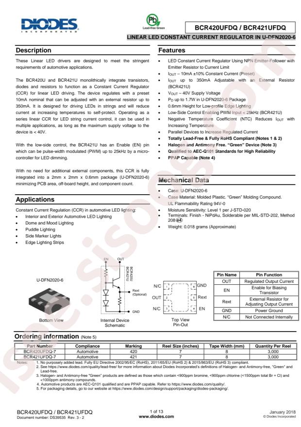 BCR420UFDQ-7