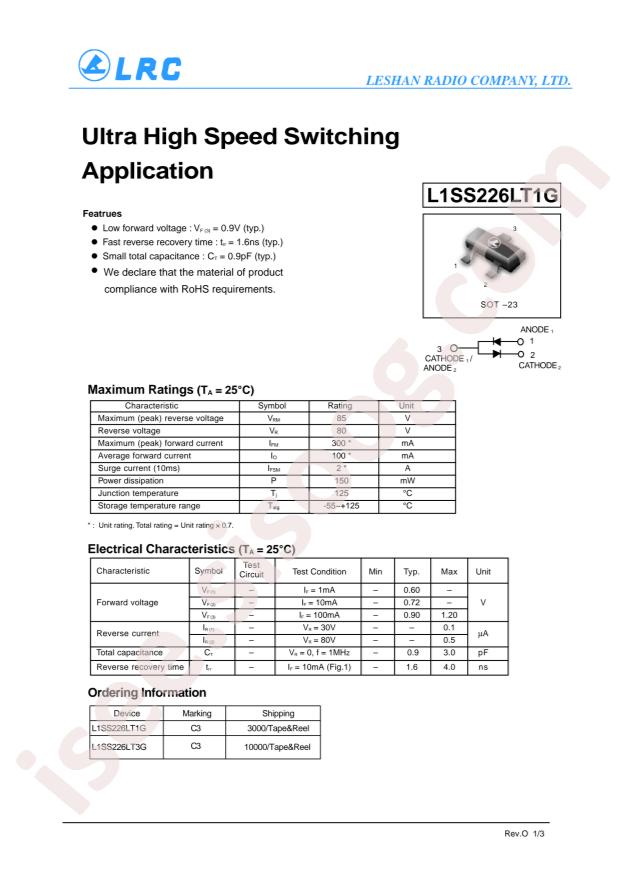 L1SS226LT1G