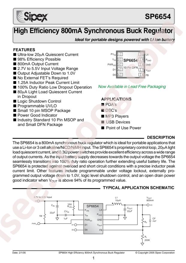 SP6654ER-L/TR