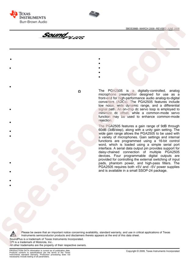 PGA2505IDB