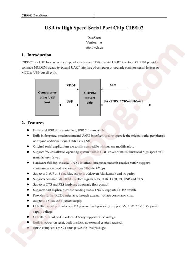 CH9102F