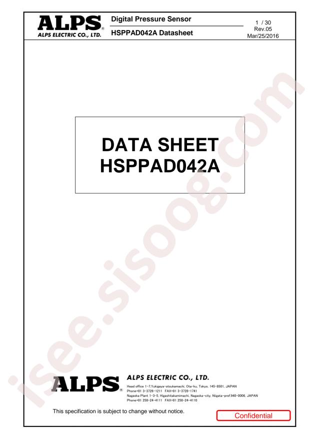 HSPPAD042A