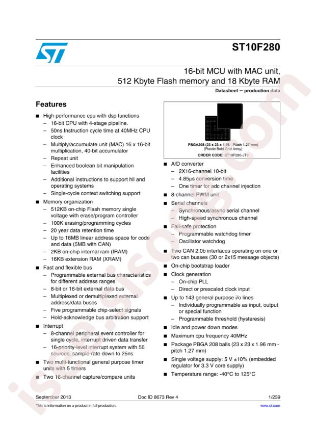 ST10F280