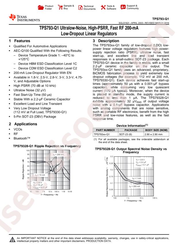 TPS79301DBVRQ1