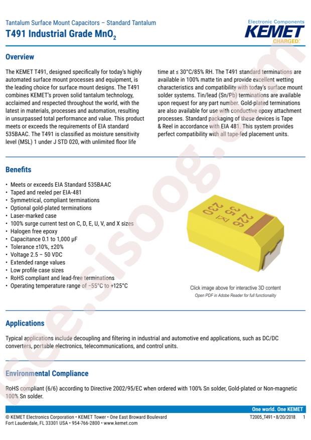 T491D686K016AT