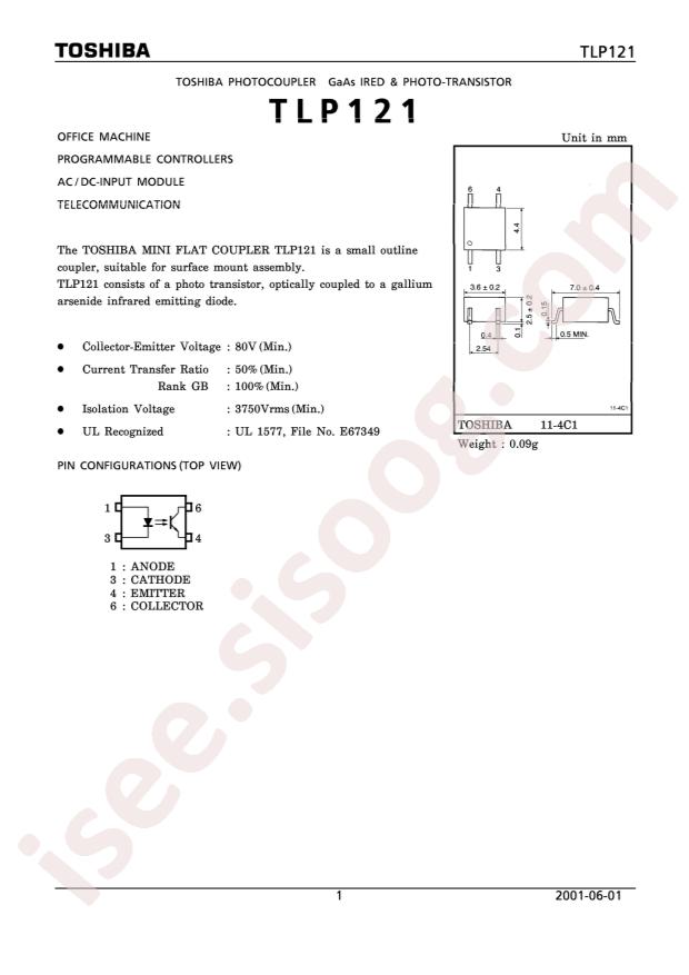 TLP121(GB-TPL,F)