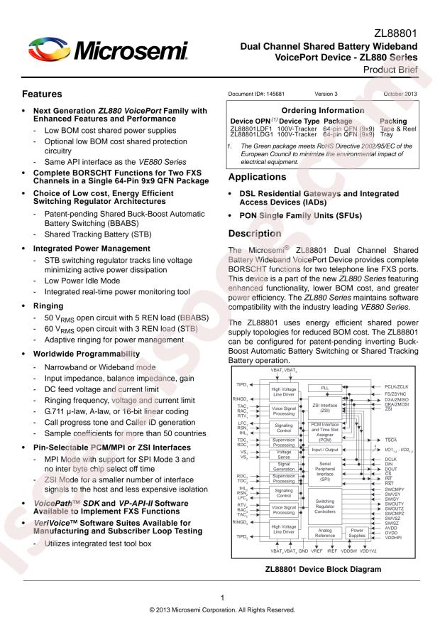 ZL88801LDF1