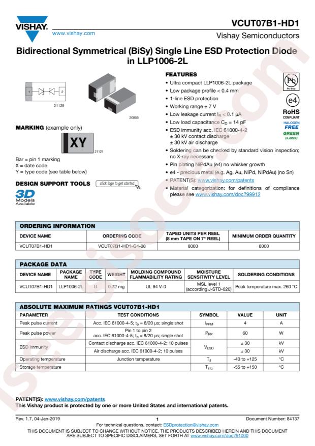 VCUT07B1-HD1-G4-08