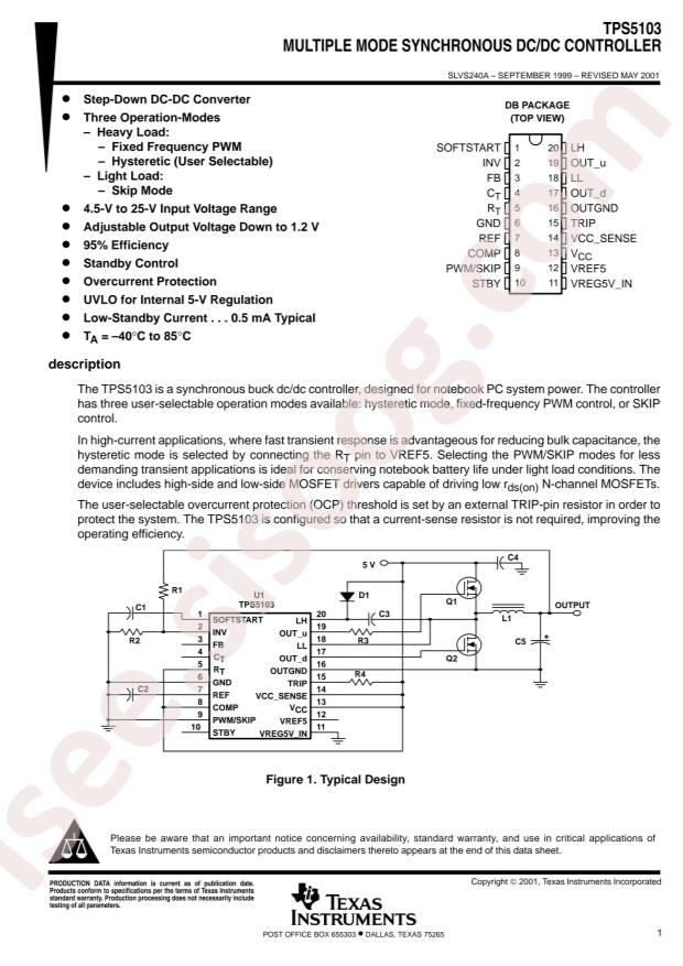 TPS5103IDB