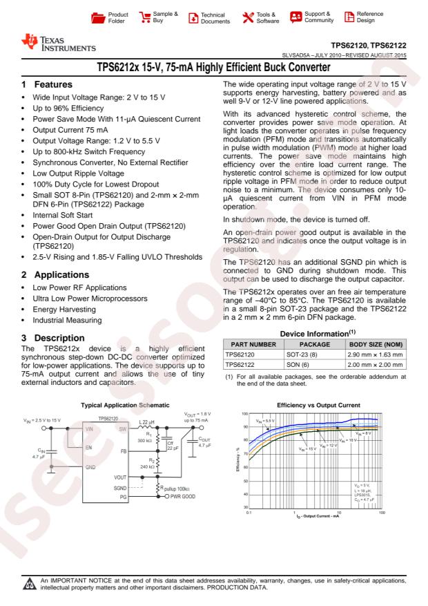 TPS62120DCNT