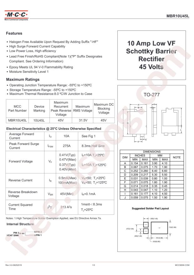 MBR10U45L-TP