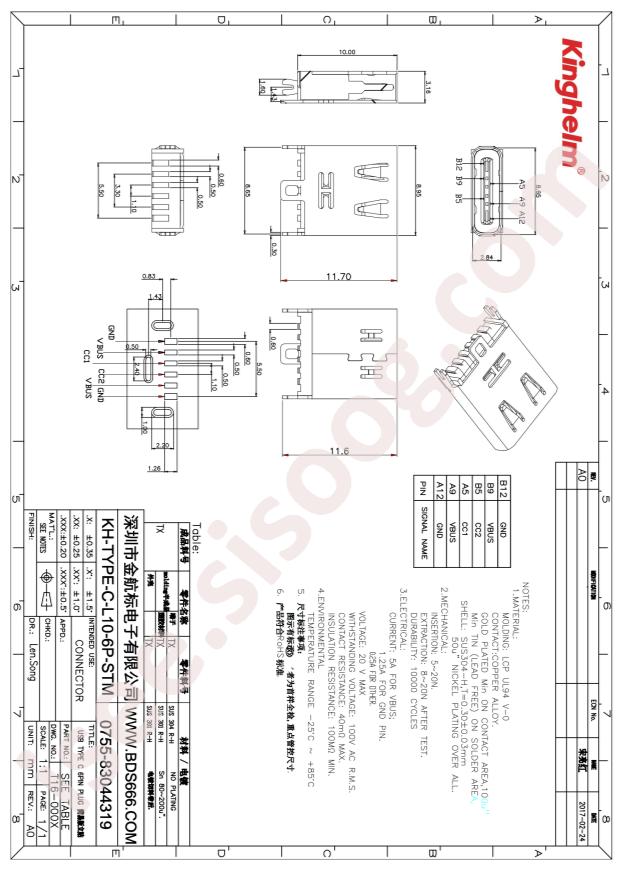 KH-TYPE-C-L10-6P-STM