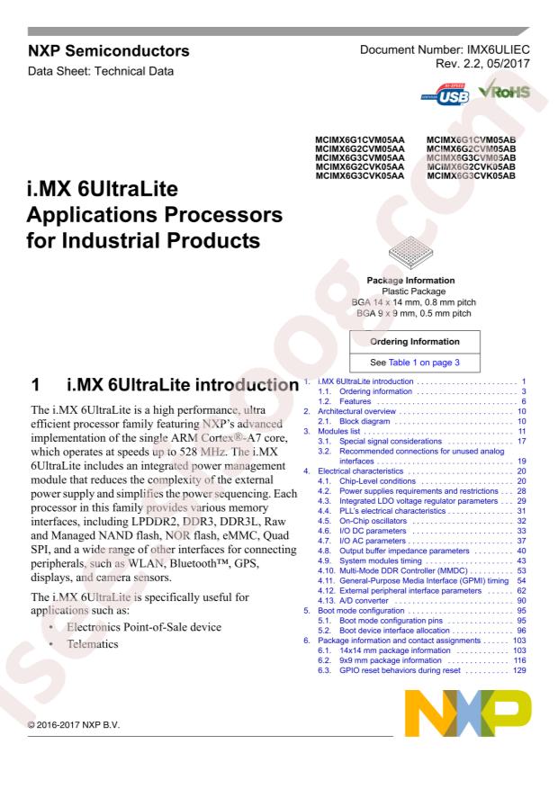 MCIMX6G2AVM05AB
