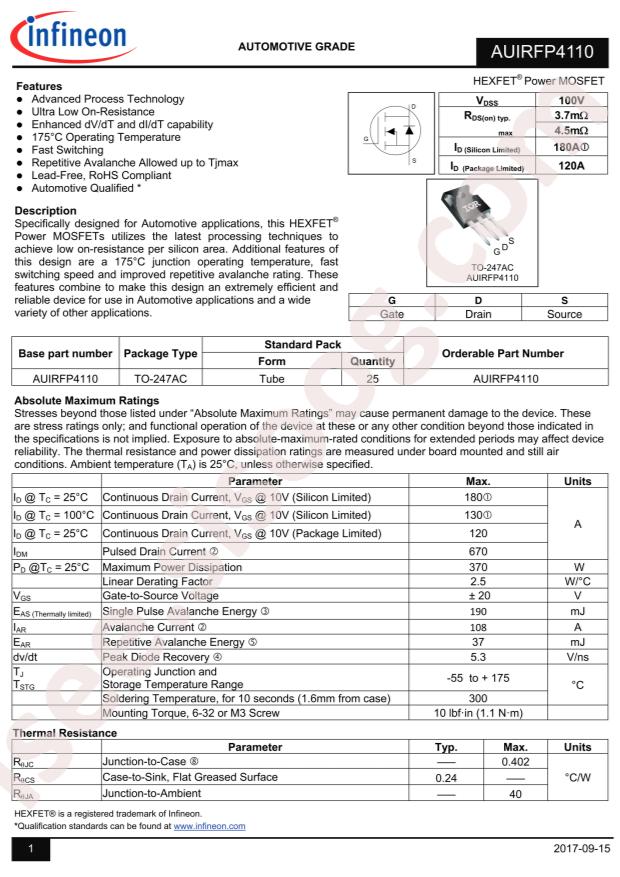 AUIRFP4110