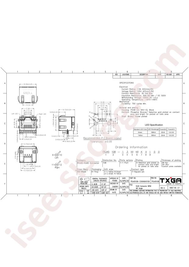 FRJ45108-1330K6K1100