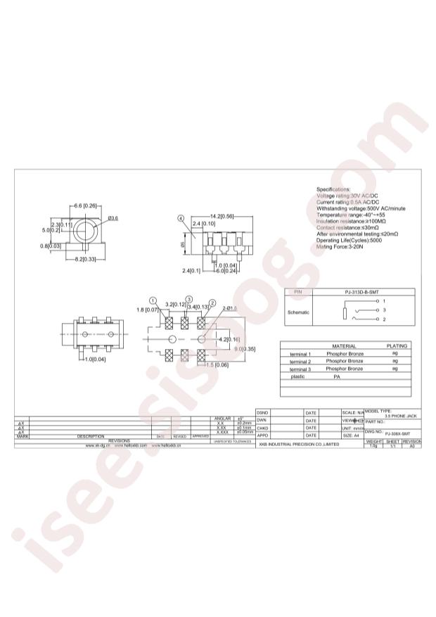 PJ-313D-B-SMT