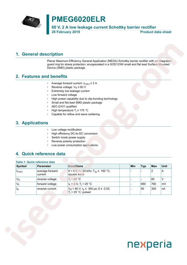 PMEG6020ELRX