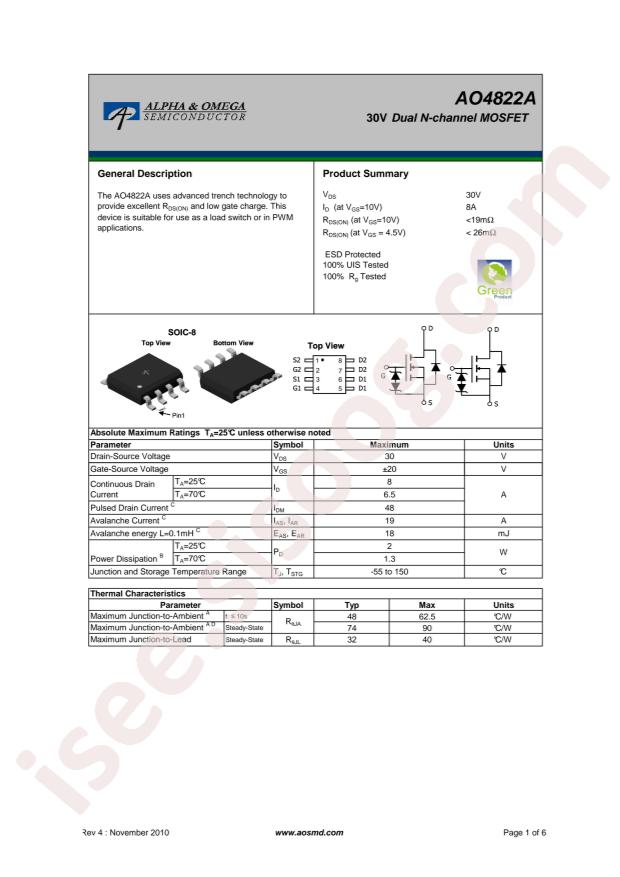 AO4822A