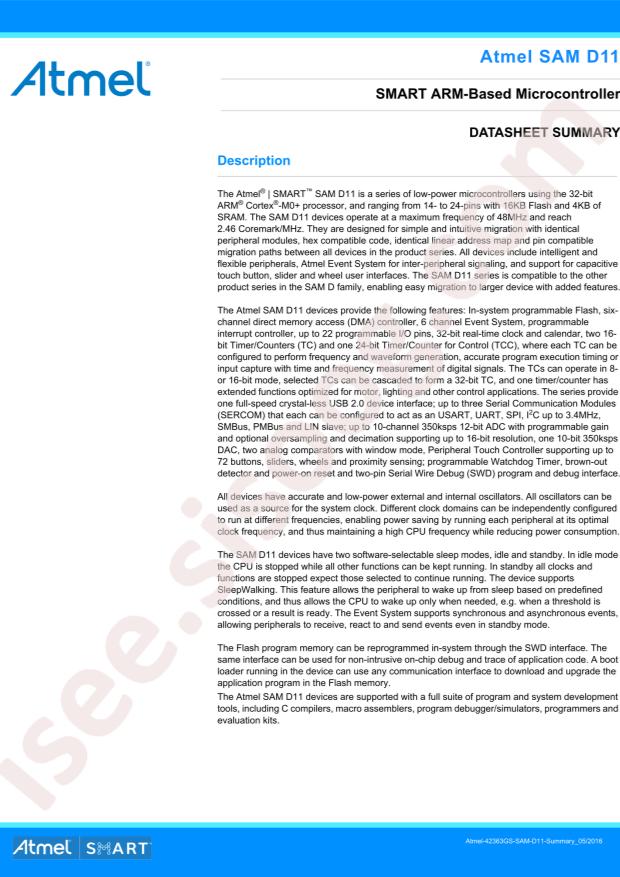 ATSAMD11D14A-SSUT