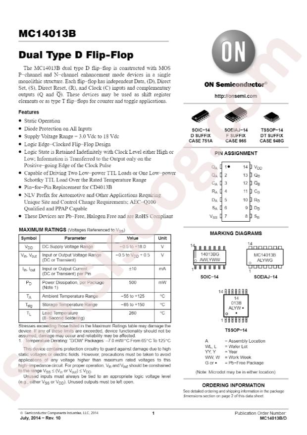 NLV14013BDTR2G