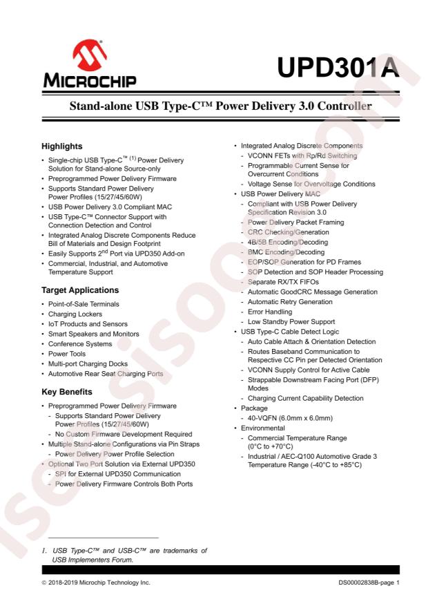 UPD301AT-I/KYX