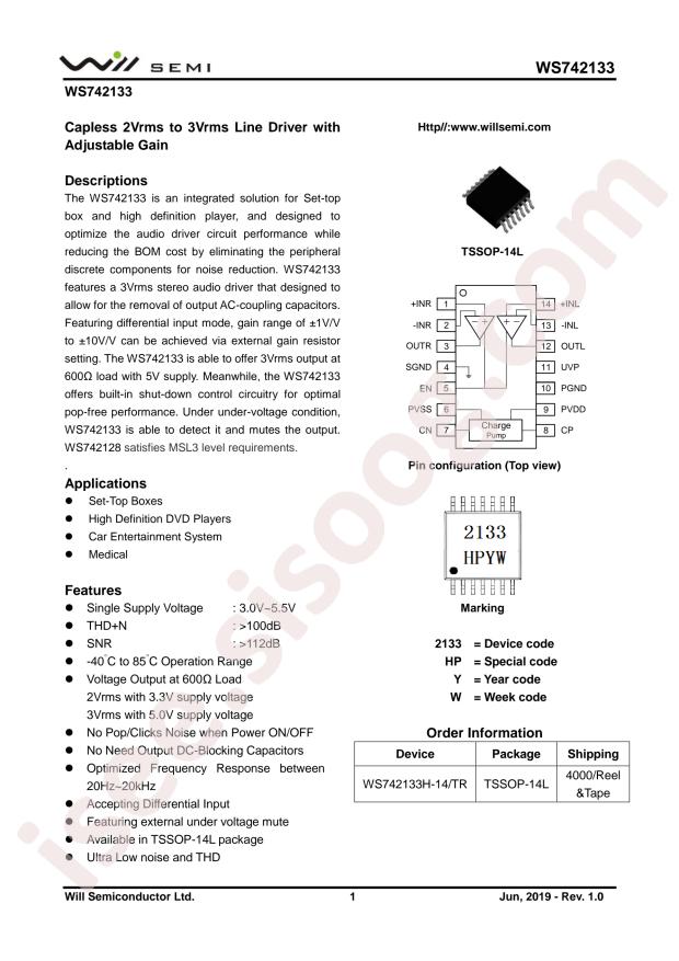 WS742133H-14/TR