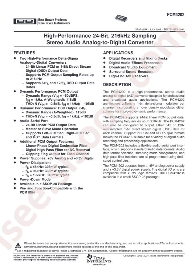 PCM4202DBR
