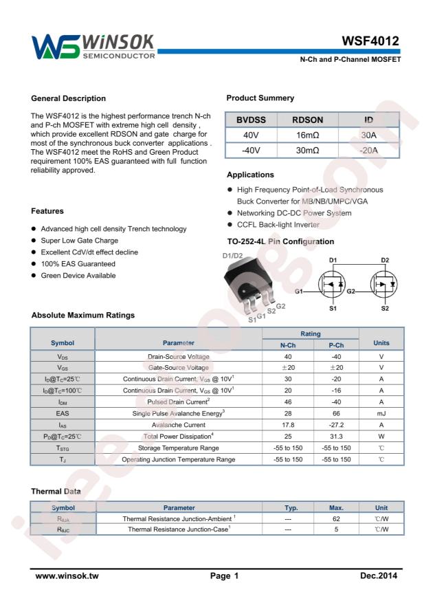 WSF4012