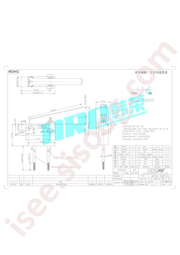 K9-2821D-7WCC-1B