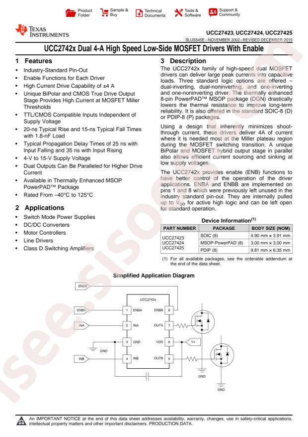UCC27423DGNR