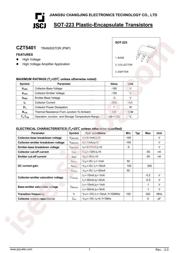 CZT5401