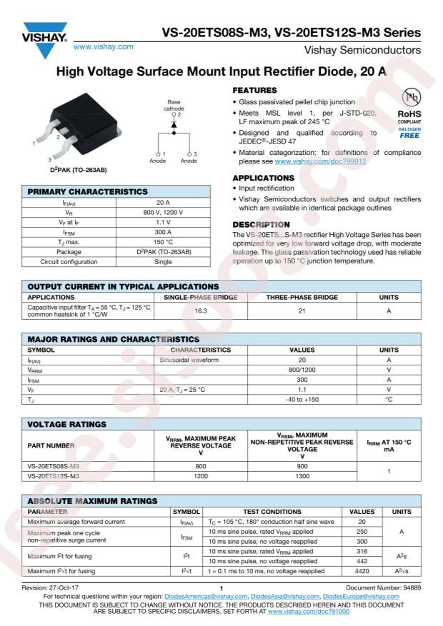 VS-20ETS12STRL-M3