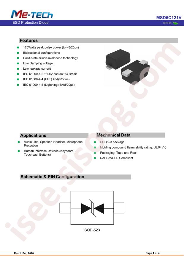 MSD5C121V