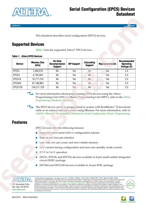 EPCS128SI16N
