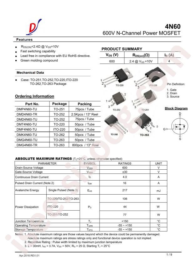 DMP4N60
