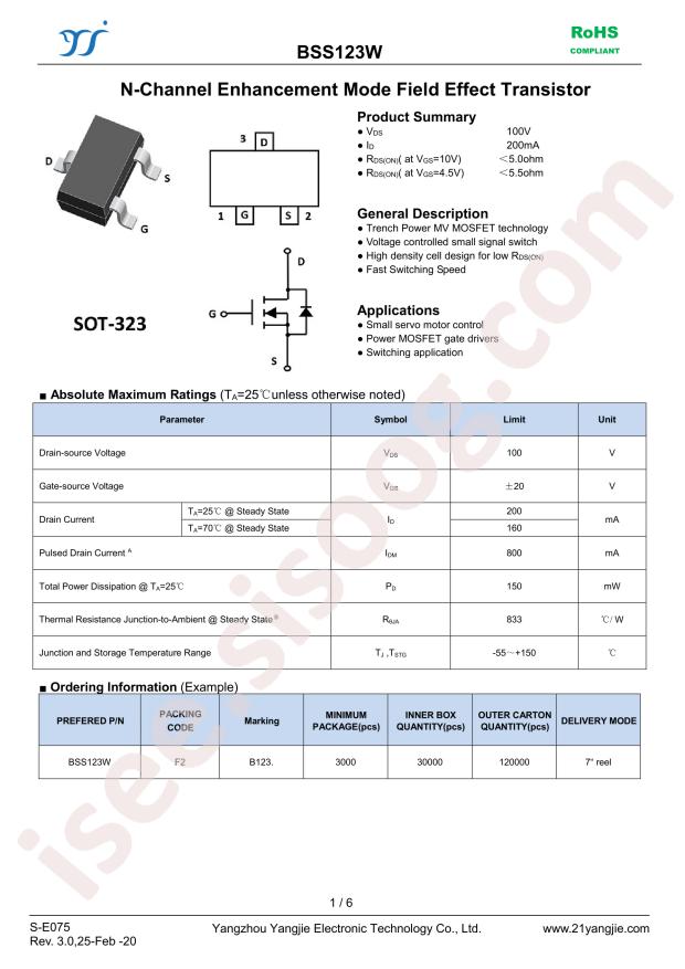 BSS123W