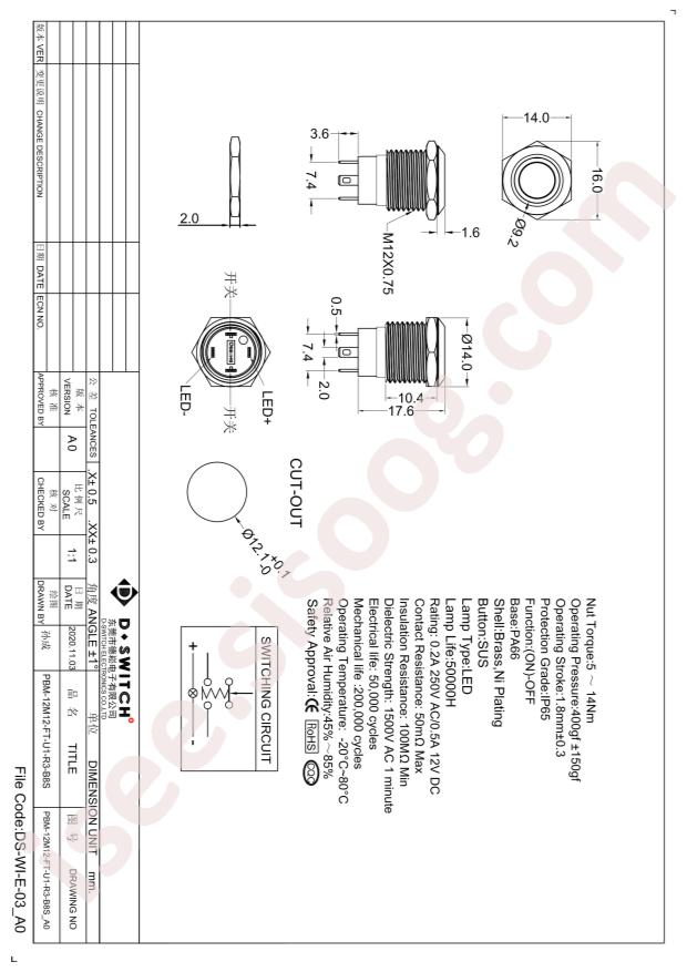 PBM-12M12-FT-U1-R3-B8S