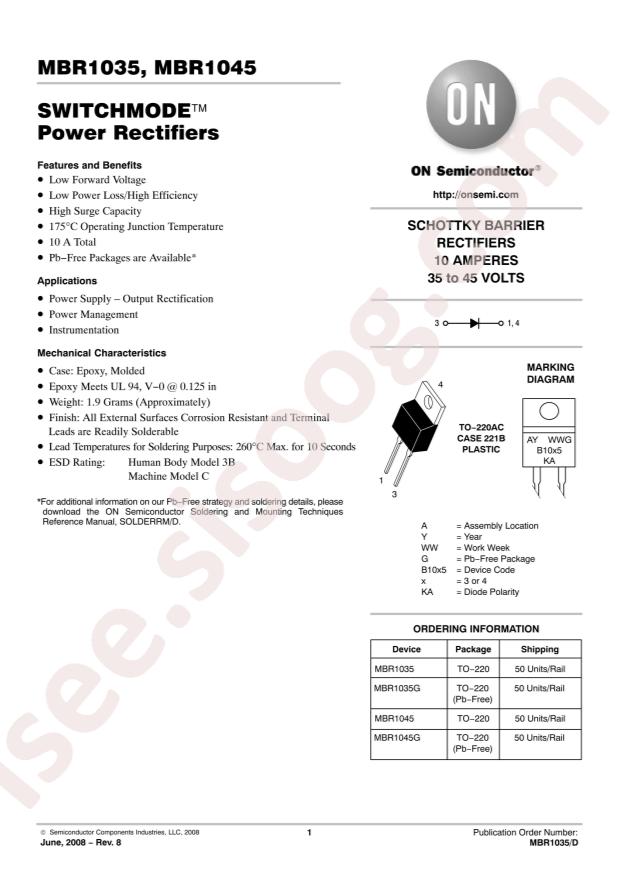 MBR1045G