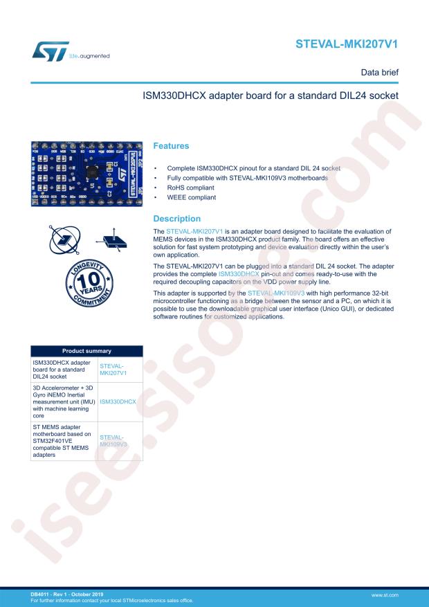 STEVAL-MKI207V1