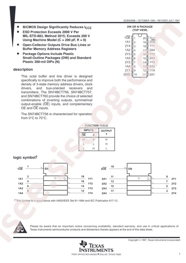 SN74BCT756N