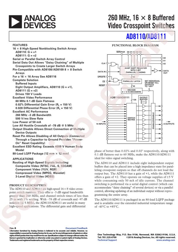 AD8110ASTZ