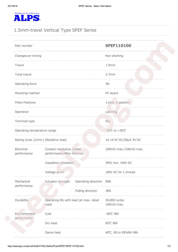 SPEF110100
