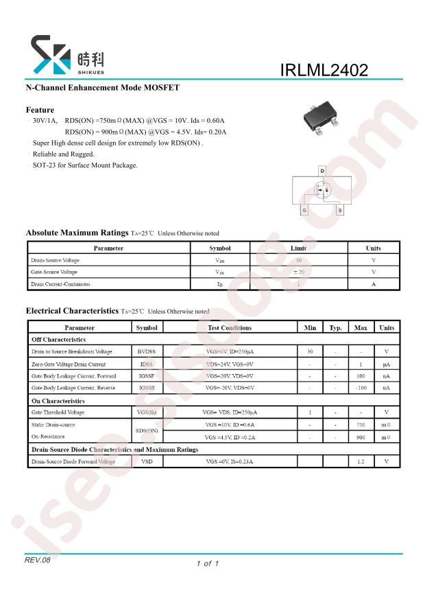 IRLML2402