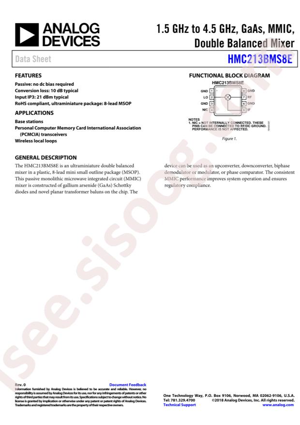 HMC213BMS8ETR