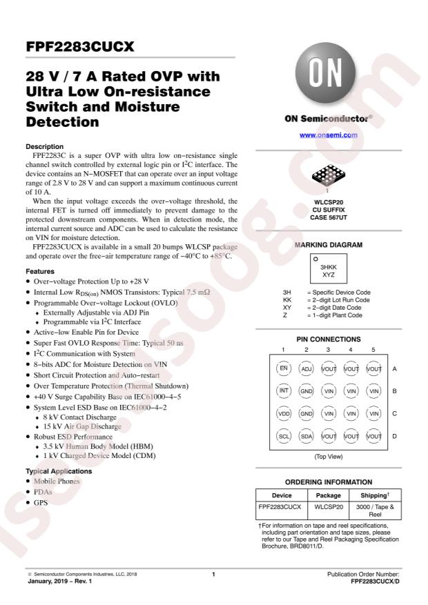 FPF2283CUCX