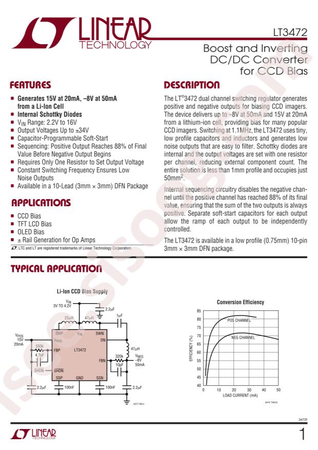 LT3472EDD#TRPBF