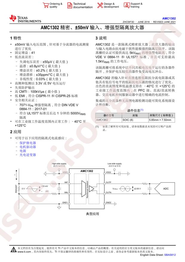 AMC1302DWVR