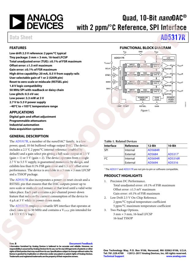AD5317RBCPZ-RL7