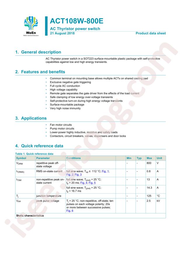 ACT108W-800EF