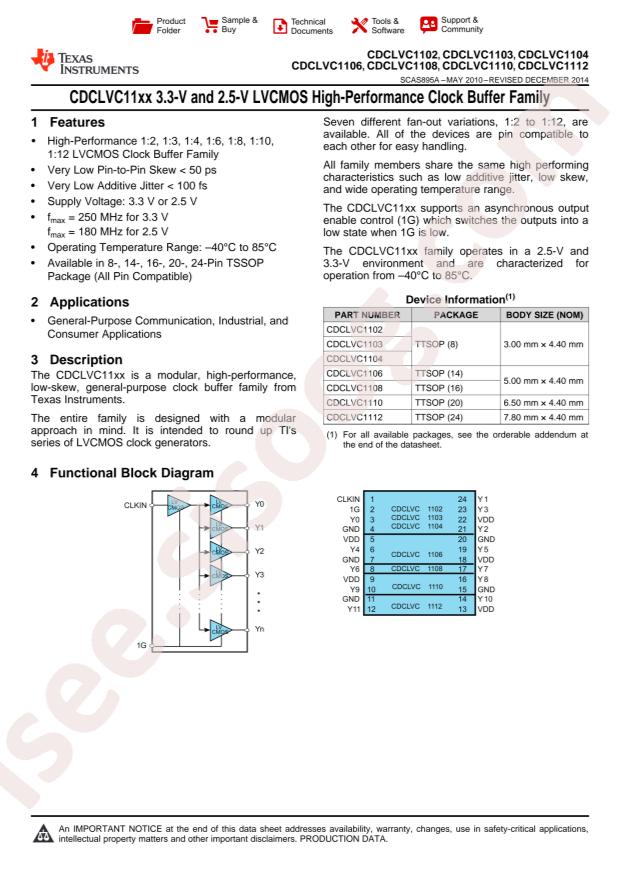 CDCLVC1106PWR